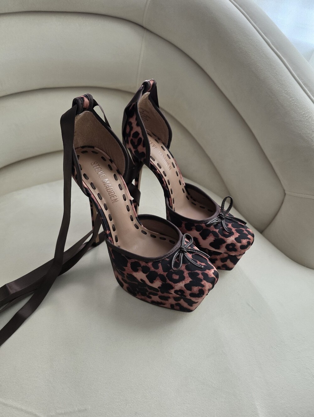 Steve Madden Larina Ballet leopard heels